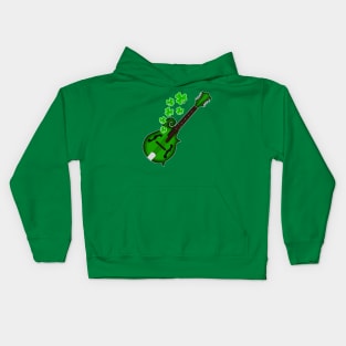 St. Patrick's Day Mandolin Player Mandolinist Irish Kids Hoodie